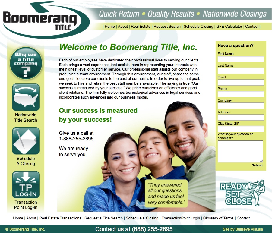 Boomerang Title screencap